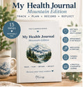 My Health Journal Mountain Edition cover