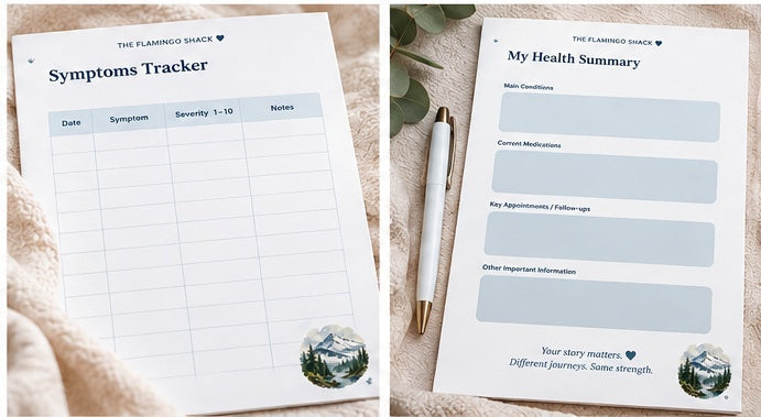 Symptoms tracker and health summary preview
