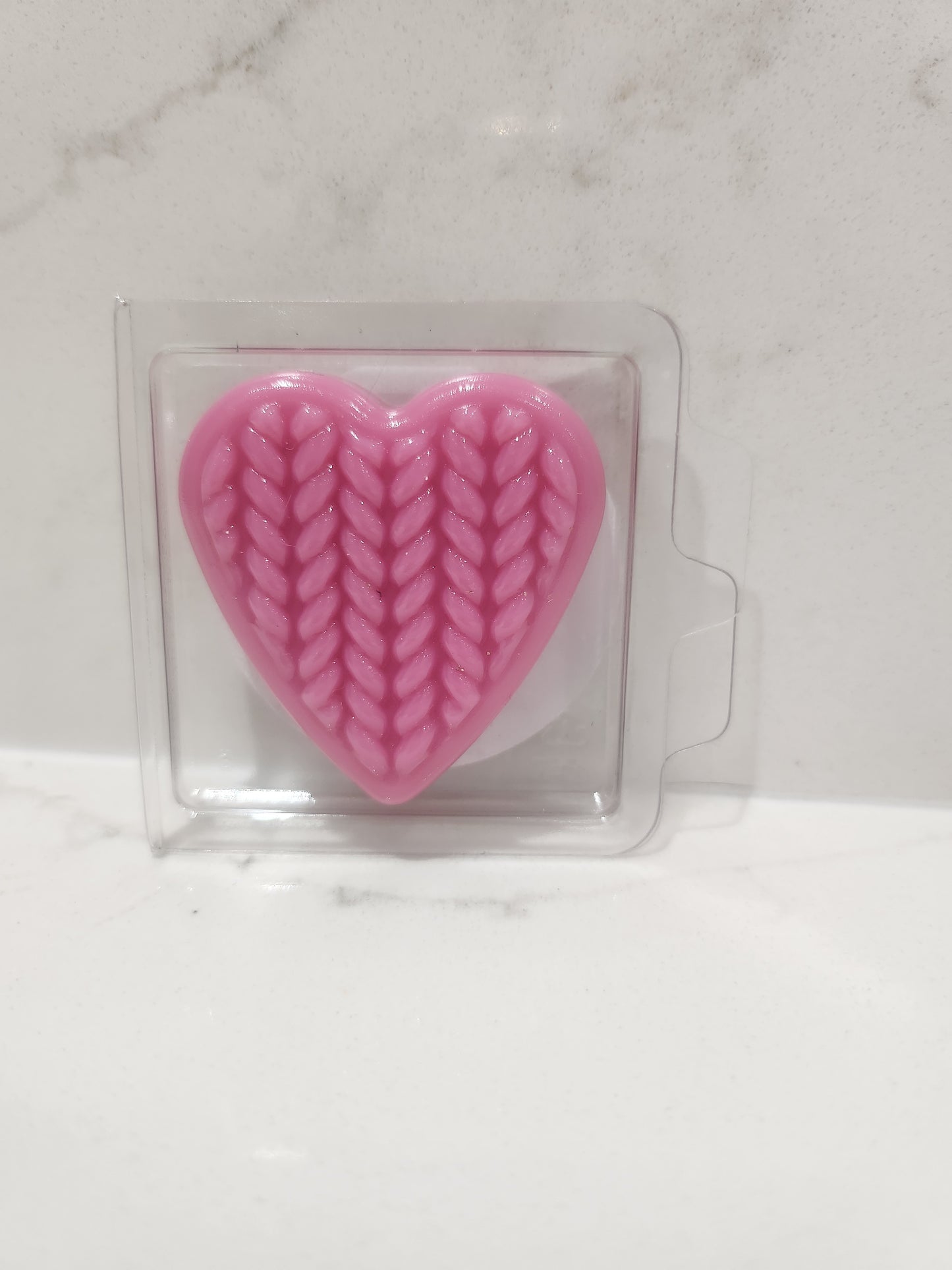 Wax Melt Heart Clamshell