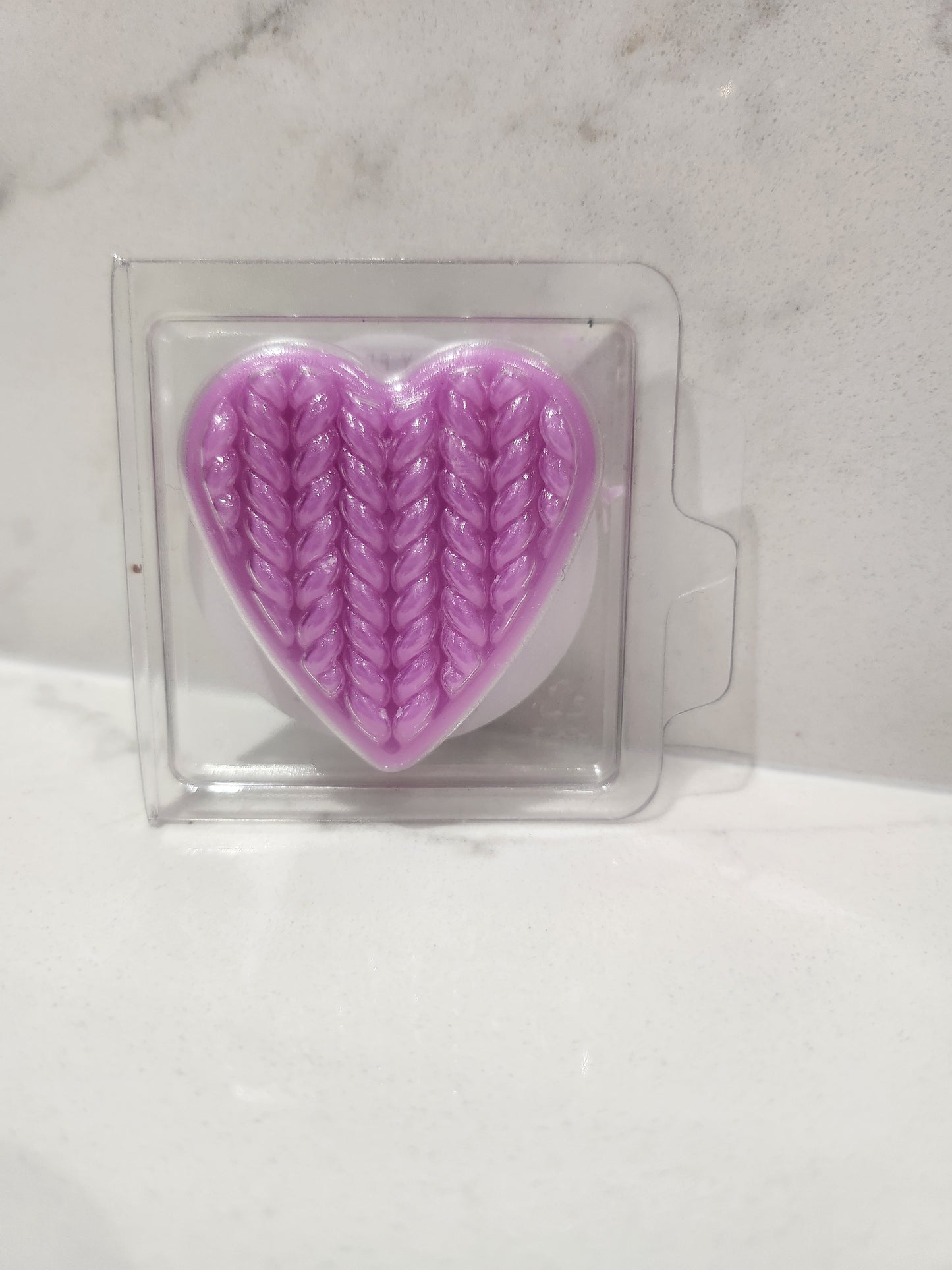 Wax Melt Heart Clamshell