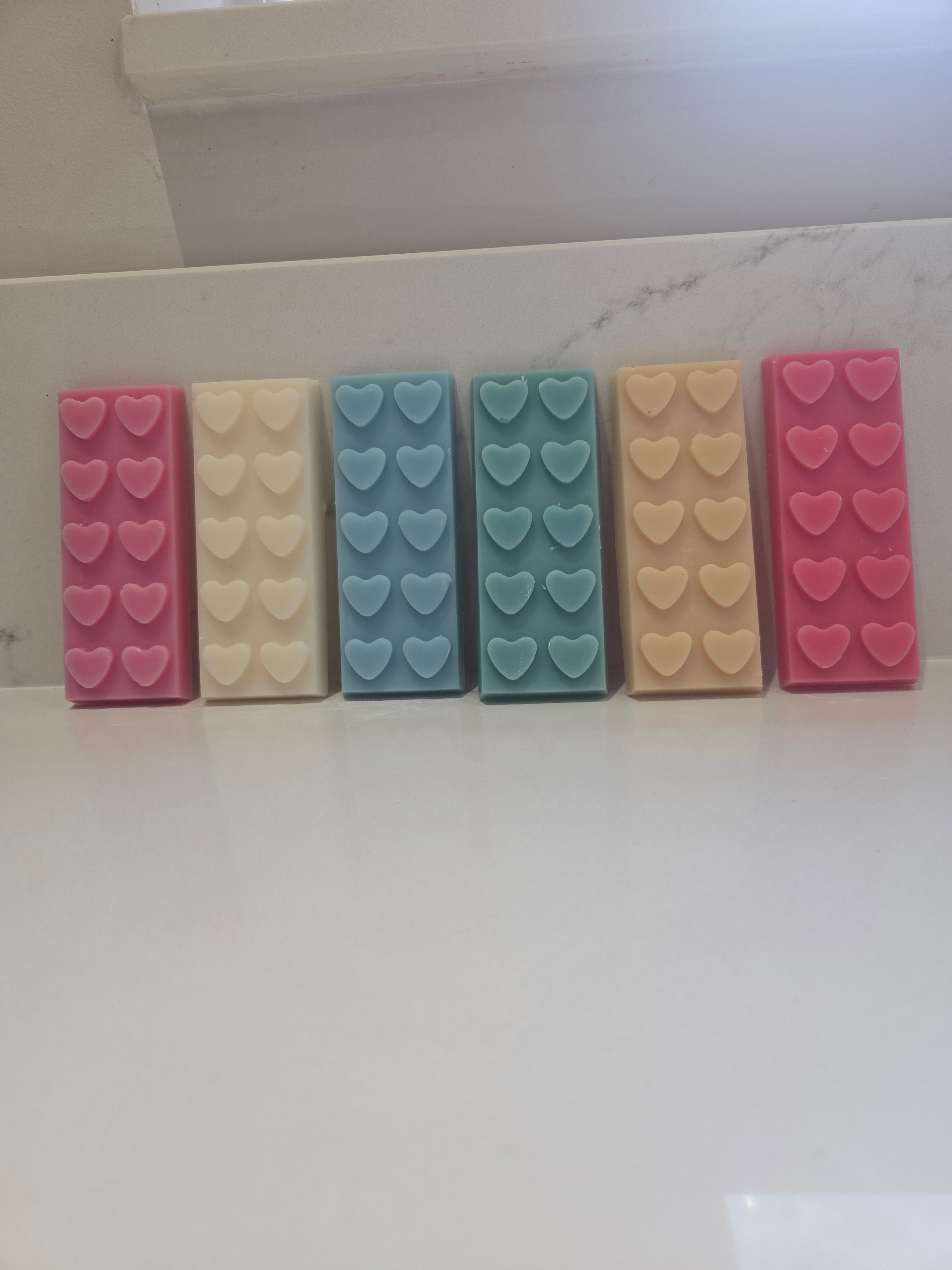 Wax Melt Heart snap bar