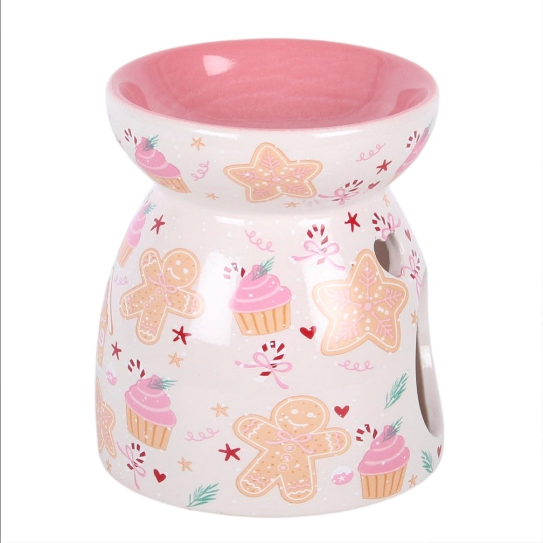 Sugarplum Bakery Print Oil and Wax Burner