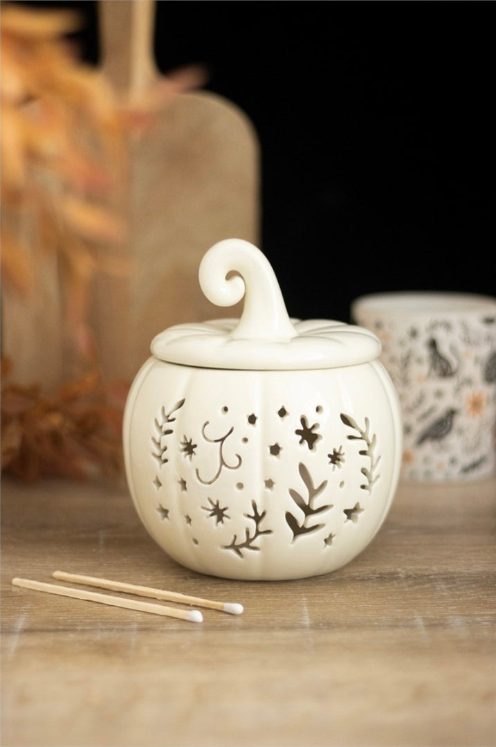 Cream Folk Pumpkin Oil and Wax Warmer