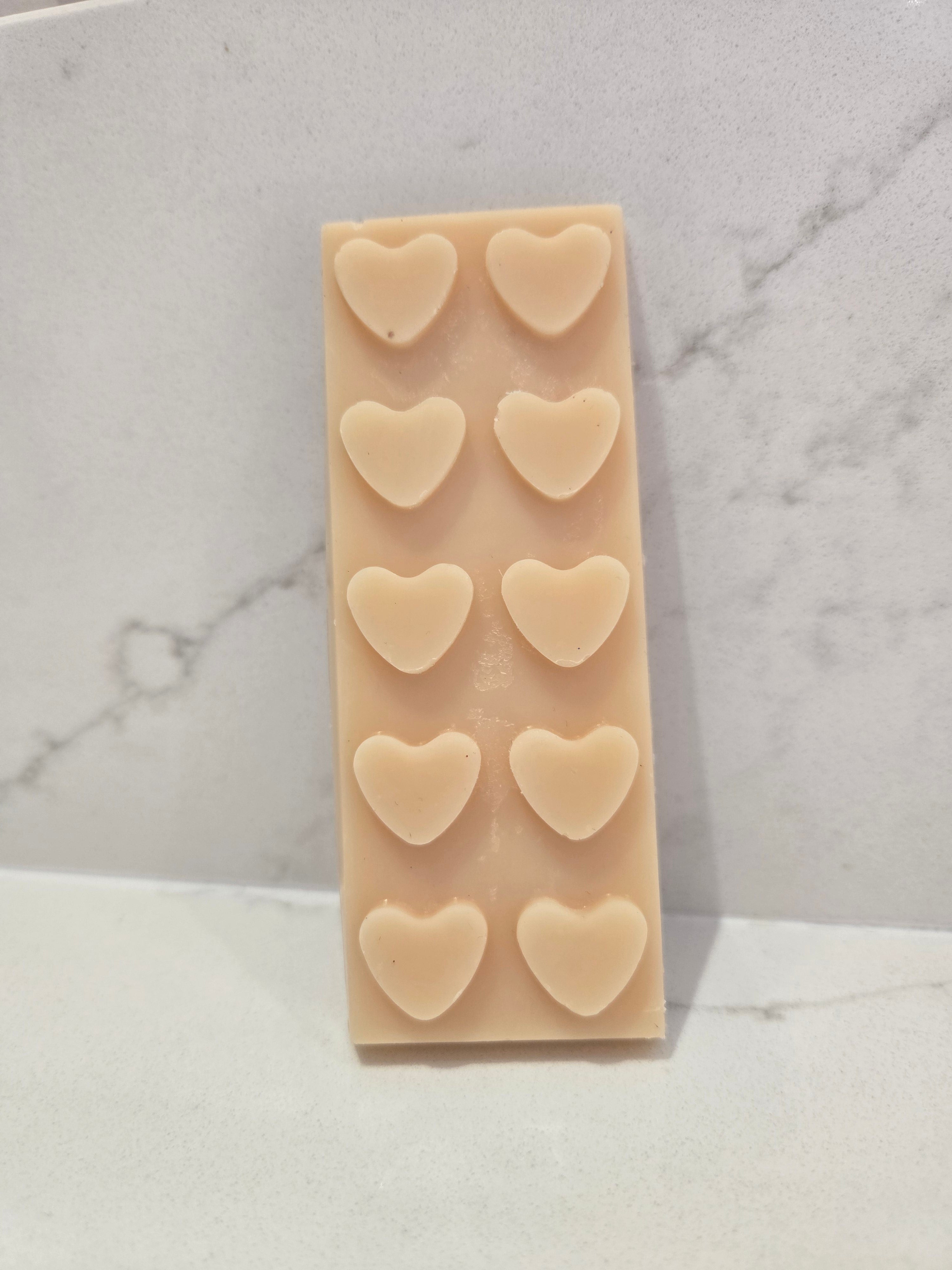 Wax Melt Heart snap bar