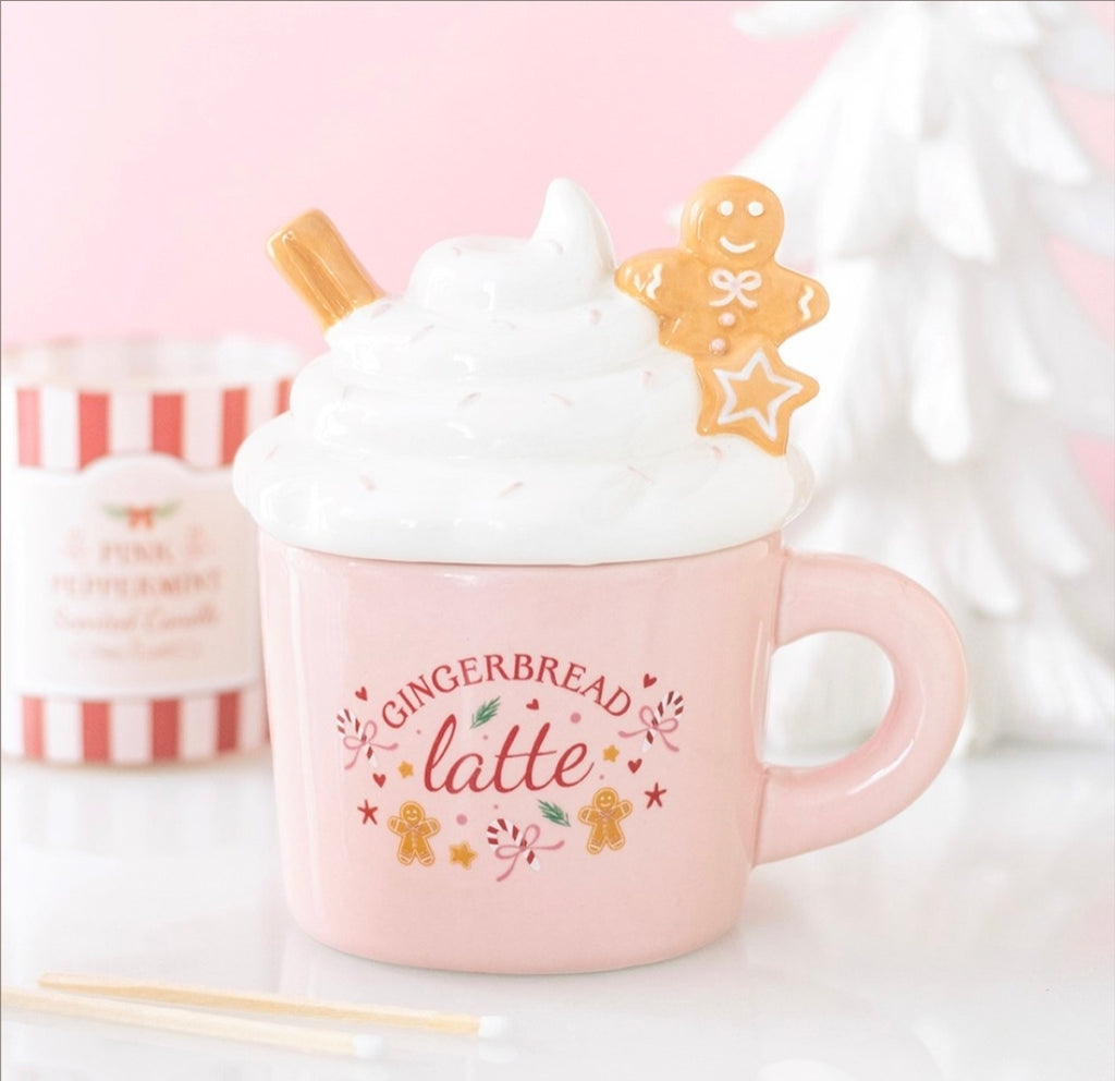 Pink Gingerbread Latte Oil and Wax Warmer