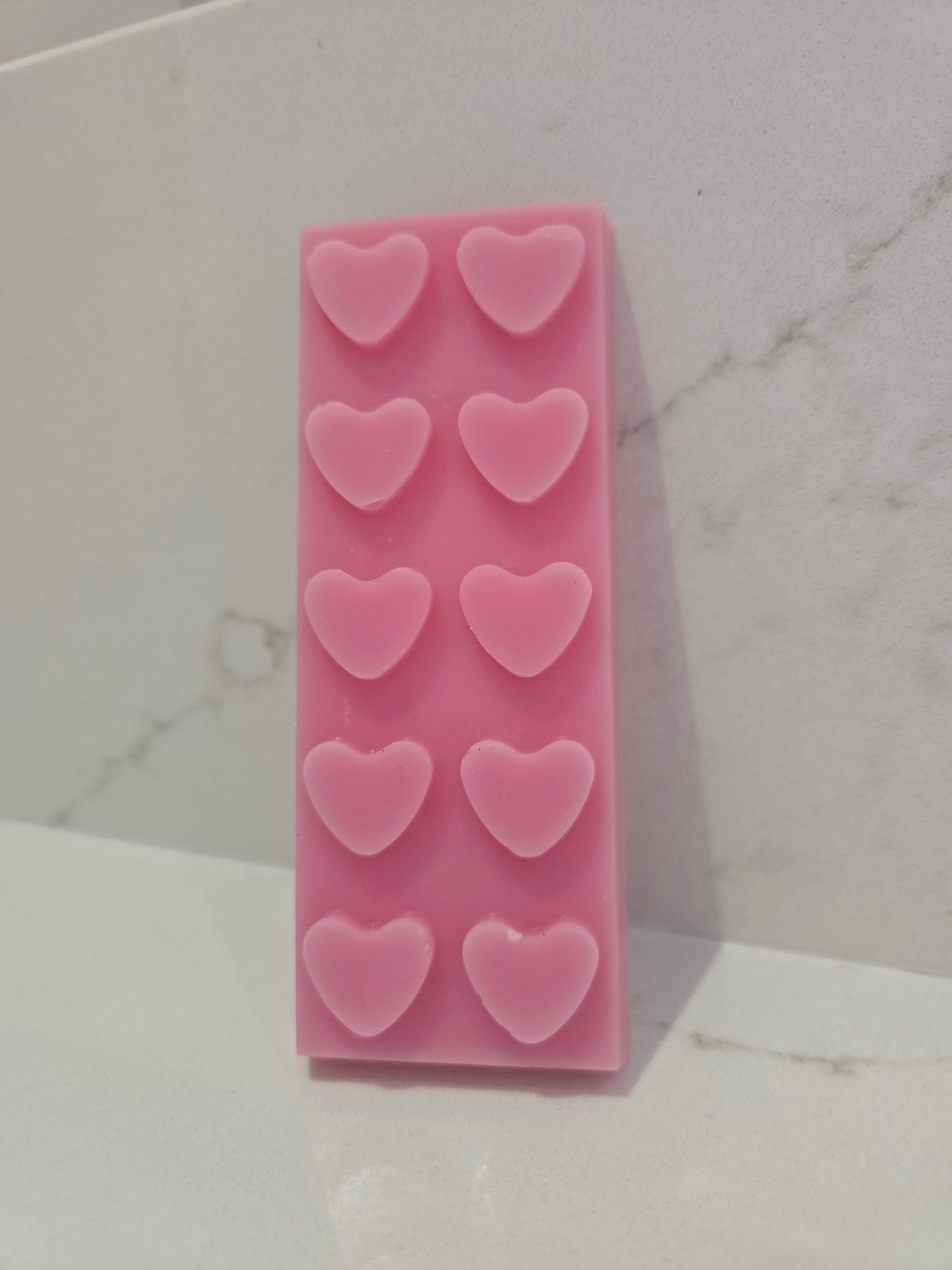 Wax Melt Heart snap bar
