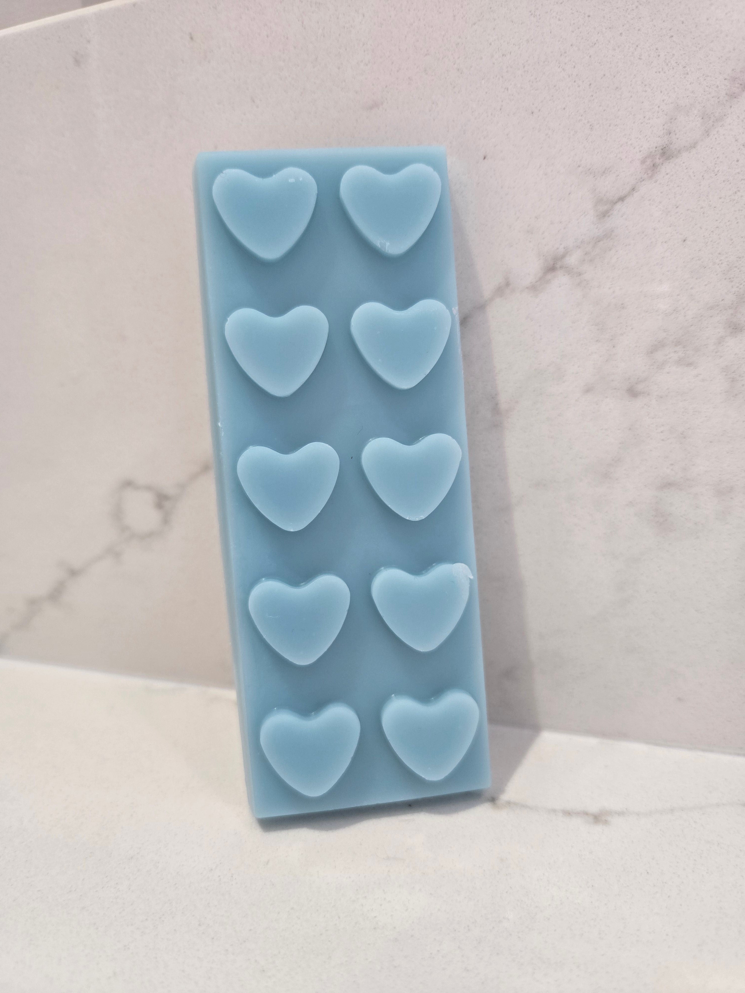 Wax Melt Heart snap bar